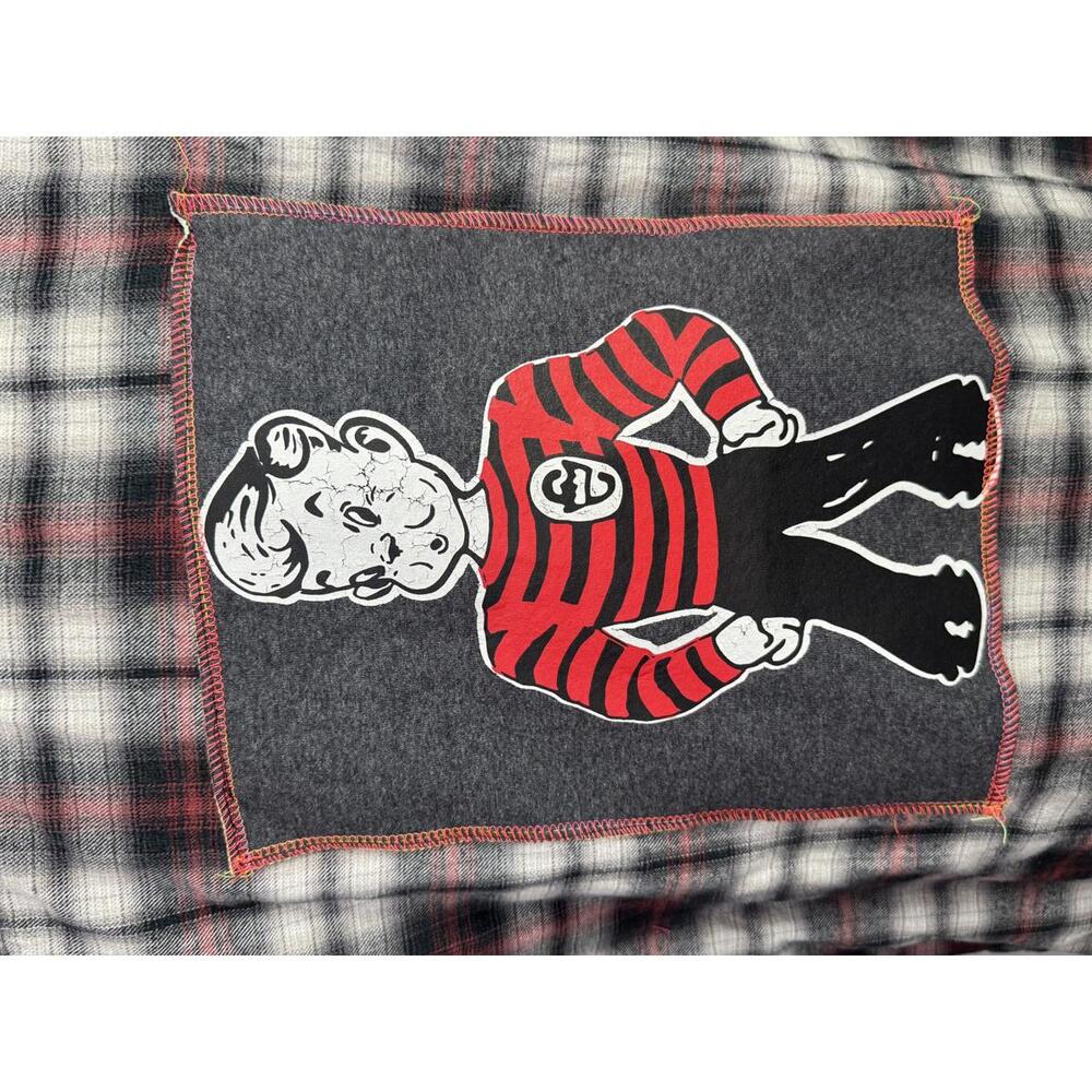 April 25th Flannels – Retro Buster Brown Upcycled Flannel Shirt | XL